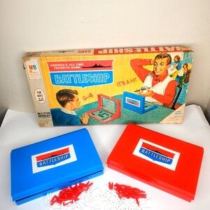 Vintage Battleship 1967 Edition‎ MB Naval Combat Board Game 4730
